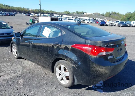 2013 Hyundai Elantra Gls from USA, damaged, VIN 5NPDH4AE0DH415176